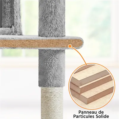 Yaheetech Arbre à Chat Polyvalent