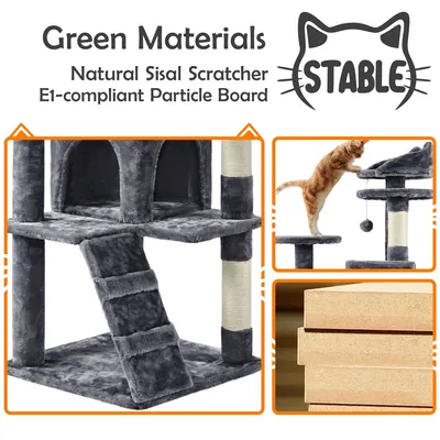 Yaheetech Arbre à Chat Design Adorable