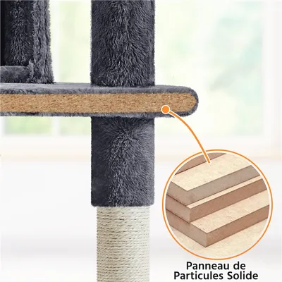 Yaheetech Arbre à Chat Design Adorable