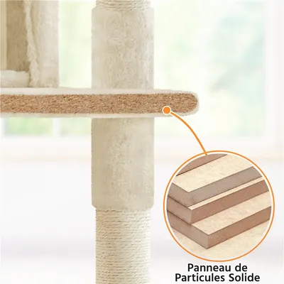 Yaheetech Arbre à Chat Multiniveau