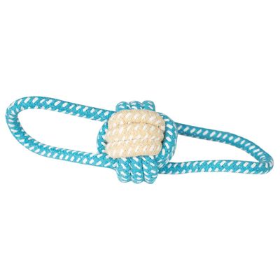 Doogy Jouet corde avec balle et double anse
