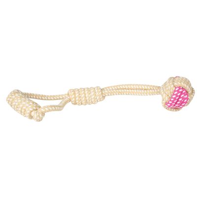 Doogy Jouet de traction corde avec balle