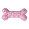 Doogy Jouet os pour chiot TPR Taille : 14 cm - Coloris rose