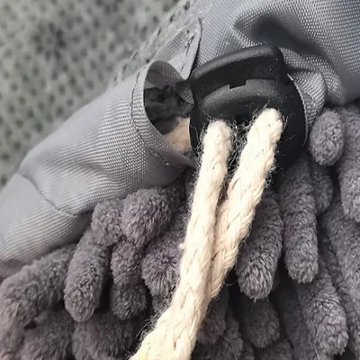 Doogy Tapis de fouille circulaire Gris : 42cm