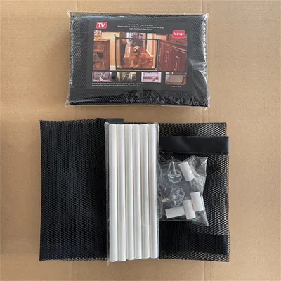 MCBOSON  Barrière de sécurité 110*78cm Installation facile