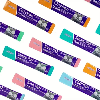 MCBOSON  60 sachets de nourriture humide pour chat