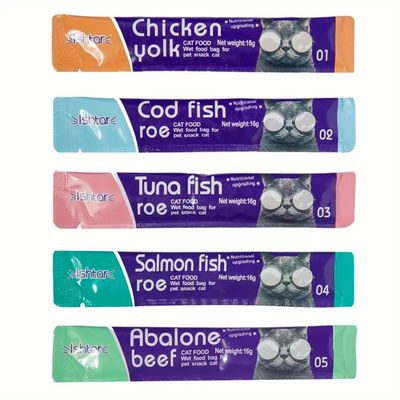 MCBOSON  60 sachets de nourriture humide pour chat