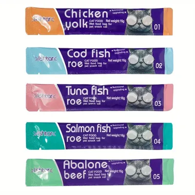 MCBOSON 60 sachets de nourriture humide pour chat MCBOSON 60 sachets de nourriture humide pour chat