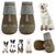 MCBOSON Chaussures de protection  pour chienBandes réfléchissantes