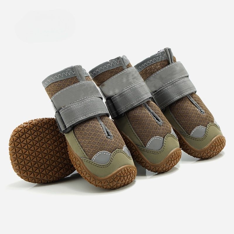 MCBOSON Chaussures de protection  pour chienBandes réfléchissantes