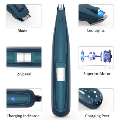MCBOSON  Tondeuse pour chiens et chatsavec lumière LED