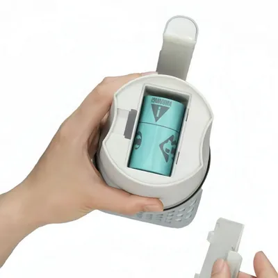 MCBOSON  Pelle à litière pour chat avec poubelle