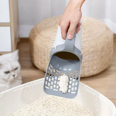 MCBOSON Pelle à litière pour chat avec poubelle MCBOSON Pelle à litière pour chat avec poubelle