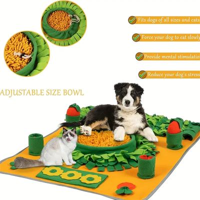 MCBOSON  Tapis à renifler - Puzzle