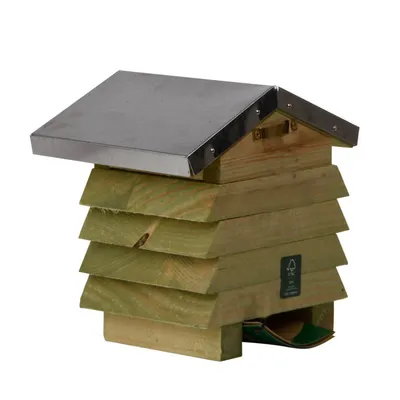 Abri en bois pin avec toit en zinc pour abeilles