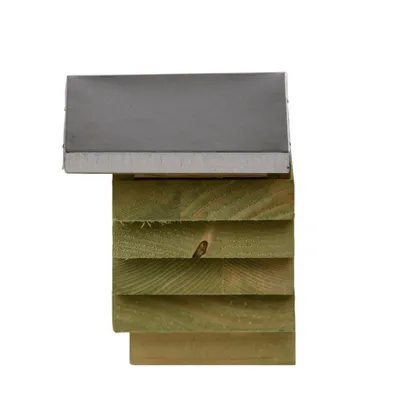 Abri en bois pin avec toit en zinc pour abeilles