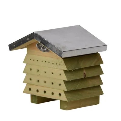Abri en bois pin avec toit en zinc pour abeilles