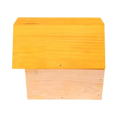 Maison à abeilles hexagonale en bois