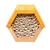 Maison à abeilles hexagonale en bois