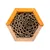Maison à abeilles hexagonale en bois