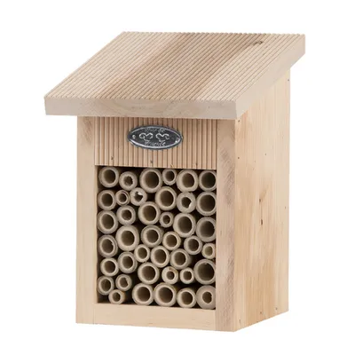 Abri pour abeilles, avec brosse de nettoyage inclus.