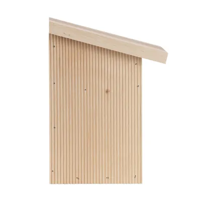 Abri pour abeilles, avec brosse de nettoyage inclus.
