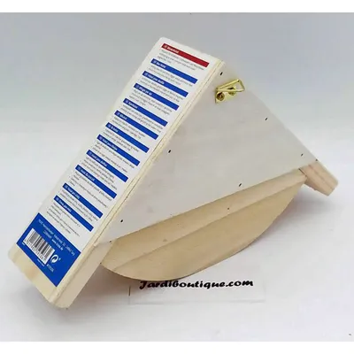 Trixie - Hôtel pour abeille en bois 25 × 15 × 6,5 cm