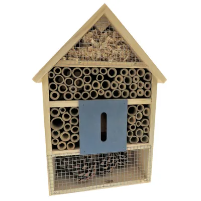 Hôtel pour insectes M, 21 x 9 x Hauteur 30 cm, insectes
