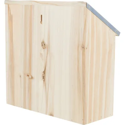 Hôtel pour insectes hauteur 30 largeur 30 profondeur 14 cm.