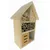 Hôtel pour insectes, 18 x 9 x Hauteur 26 cm, insectes