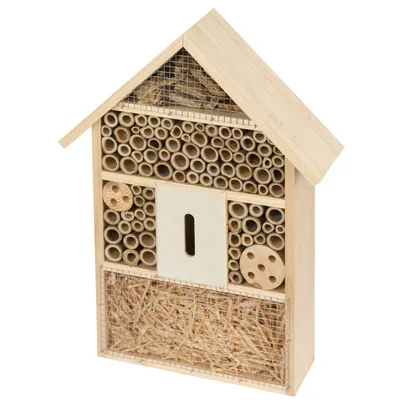 kerbl - Hôtel à insectes en bois 27.5 X 9 X 39.5