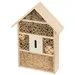 Kerbl Insektenschutzhaus Größe 27,5x9x39,5 cm, aus naturbelassenem Holz