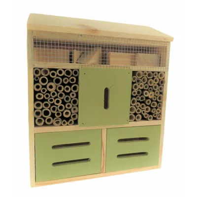 animallparadise - Hôtel pour insectes L, 30 x 10 x Hauteur 35.5 cm, insecte