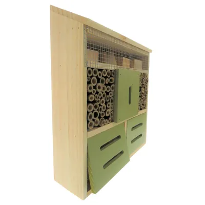 animallparadise - Hôtel pour insectes L, 30 x 10 x Hauteur 35.5 cm, insecte