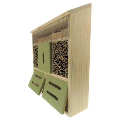 animallparadise - Hôtel pour insectes L, 30 x 10 x Hauteur 35.5 cm, insecte