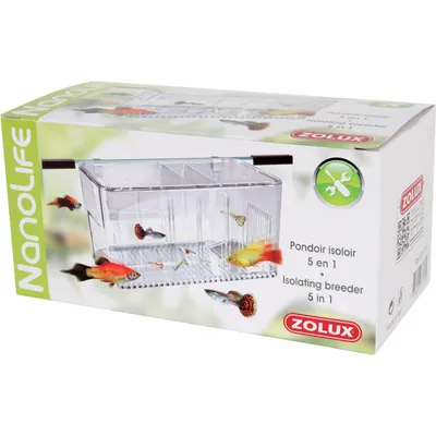 zolux - Pondoir isoloir 5 combinaisons taille: 21 x 10 x 10cm pour aquarium