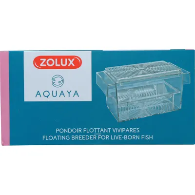 Pondoir flottant vivipares 16.5 x 8 x 8 cm pour aquarium