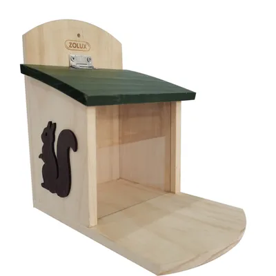 zolux - Mangeoire en bois pour écureuil