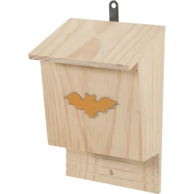 animallparadise - Nichoir en bois, hauteur 28.5 cm, couleur aléatoire pour