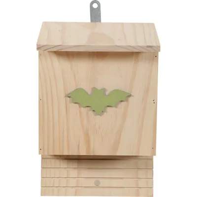 animallparadise - Nichoir en bois, hauteur 28.5 cm, couleur aléatoire pour