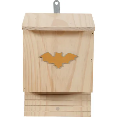 Nichoir en bois, hauteur 28.5 cm, couleur aléatoire pour chauve-souris