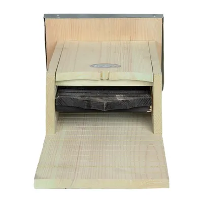 Esschert Design - Abri silhouette chauve-souris, taille L. H 44 cm.