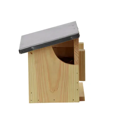 Esschert Design - Mangeoire écureuils double en bois.