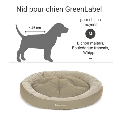 Nid pour chien Doctor Bark « GreenLabel » Nid pour chien Doctor Bark « GreenLabel »