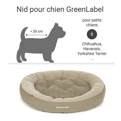 Nid pour chien Doctor Bark « GreenLabel » Nid pour chien Doctor Bark « GreenLabel »