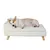 BINGOPAW Canapé pour chien Lit avec coussin surélevé