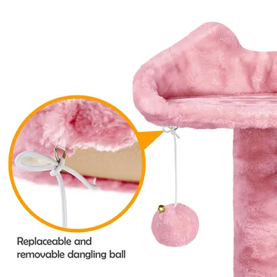 Yaheetech Arbre à Chat Multiniveau avec Cachettes