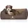 M-L 85 x 63 x 23cm coffee/marron