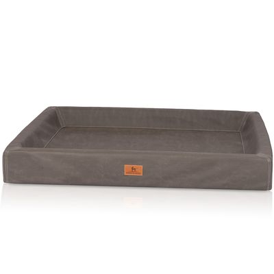 Knuffelwuff orthopädisches Hundebett Austin aus Kunstleder