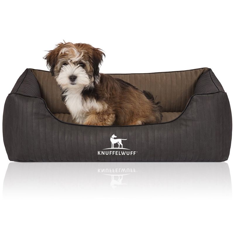 Knuffelwuff Orthopädisches Hundebett Outback aus Kunstleder